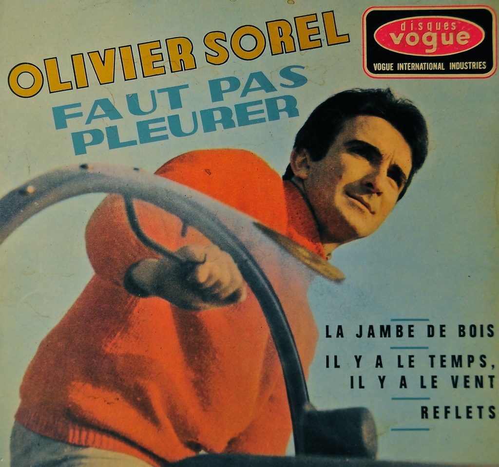 Olivier Sorel Chante "Faut Pas Pleurer", Premier Disque Avec