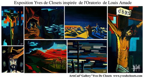 Expo Peintures Yves De Closets Inspirées Par Louis Amade 